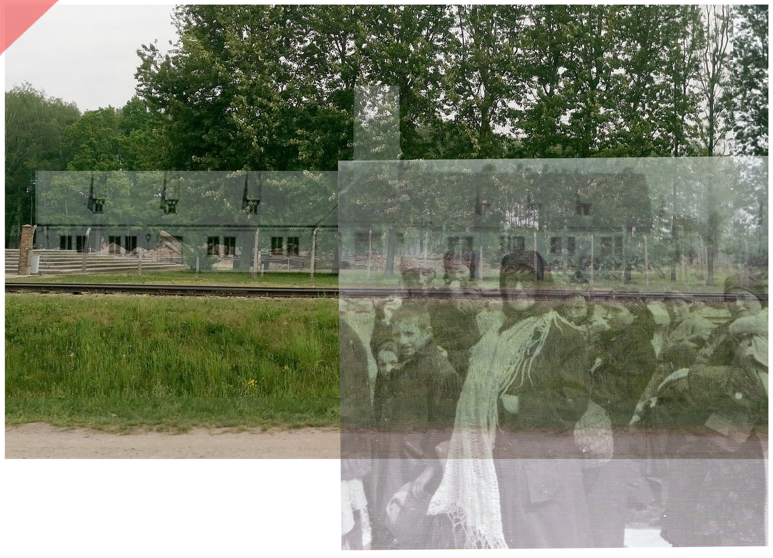 Auschwitz-Birkenau-Krematorium-3-III-superimpose-now-then-1943-1944-Photo