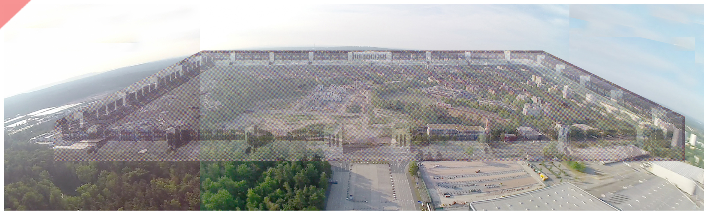 March-field-Nuremberg-Party-Rally-Grounds-drone-flight-Superimposing-Now-Then