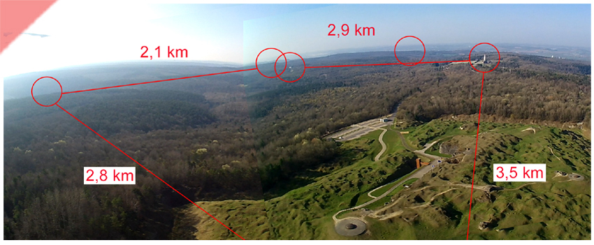 Verdun-2022-Panorama-Schlachtfeld-Karree-km-Angaben-von-Fort-Douaumont-Drohne-150-Meter-Hoehe
